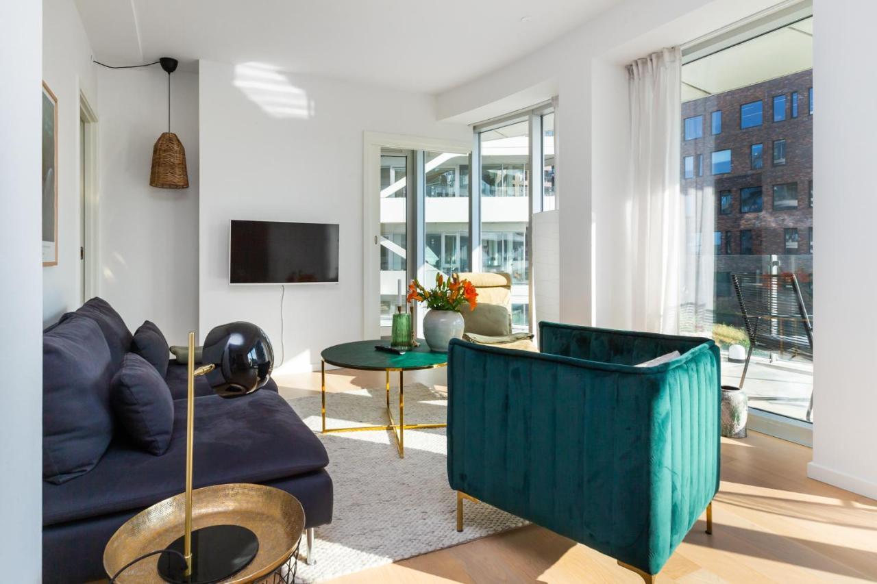 Lys 3 Vaerelses Lejlighed Med 26 M2 Sydvendt Altan Aarhus Exterior photo